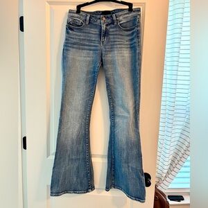 Buckle Black Denim Flare Jeans Fit No. 53 (27x32)